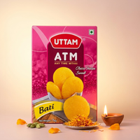 ATM Kesar Bati 1kg tin by Uttam Sweets, Bikaner