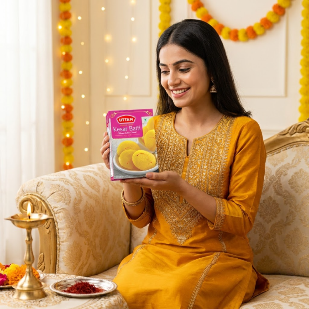 Uttam Classic Kesar Bati pack - view 4