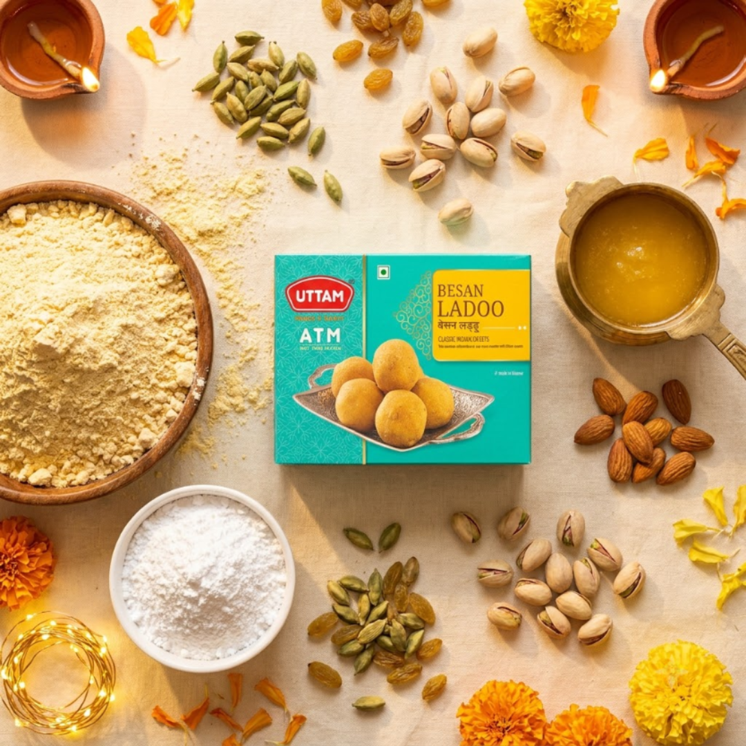 Uttam Besan Ladoo box - view 3
