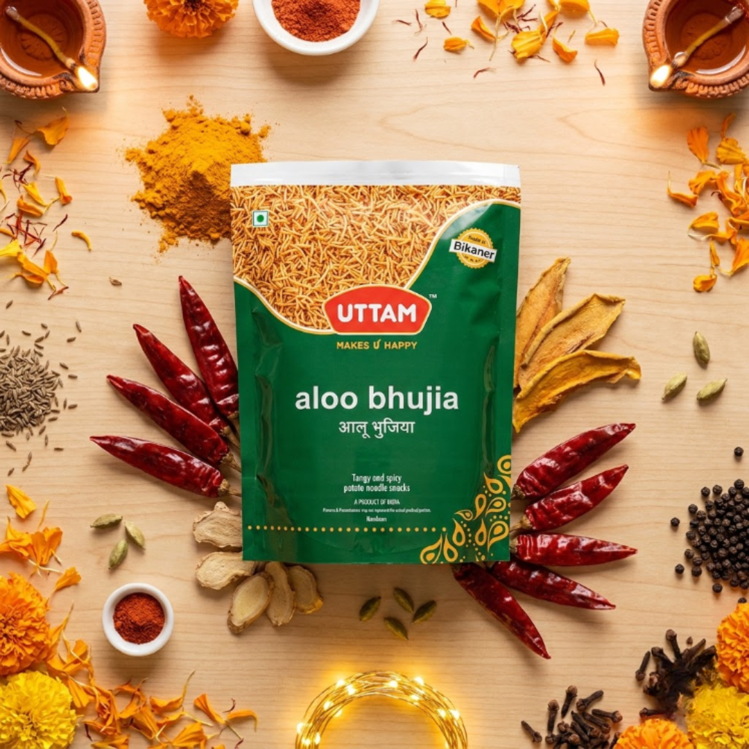 Uttam Aloo Bhujia pack - view 3