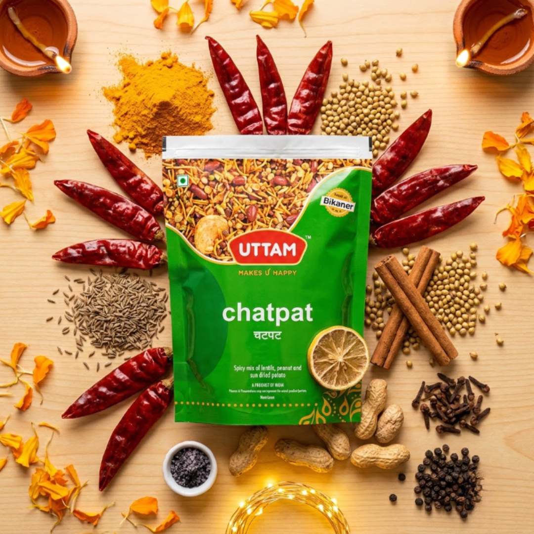 Uttam Chatpat namkeen pack - view 3