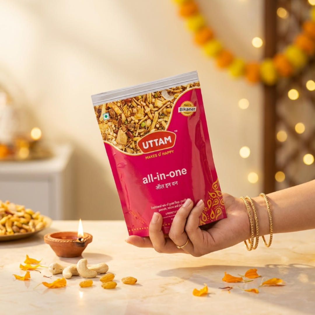 Uttam All In One namkeen pack - view 2