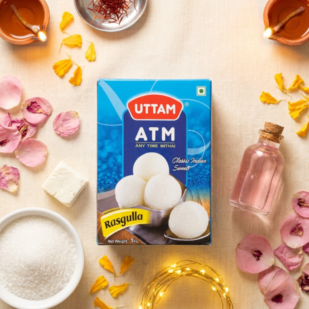Uttam ATM Rasgulla tin - view 3