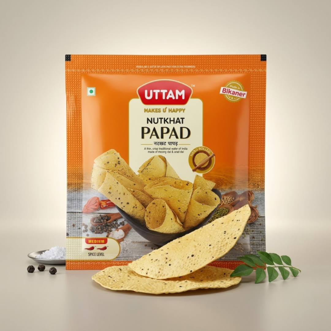 Nutkhat Papad by Uttam Sweets, Bikaner