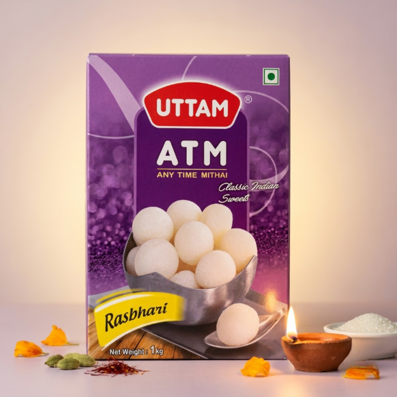 ATM Rasbhari mini rasgulla by Uttam, Bikaner